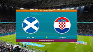 Scotland wasted lot of chances vs czech in their first game and they. Pes 21 Scotland Vs Croatia Euro 2020 Match Prediction Gameplay Youtube