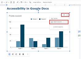 table charts and graphs in google docs