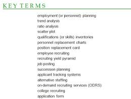 Employment Or Personnel Planning Trend Analysis