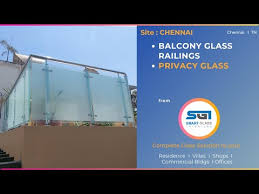 Balcony Glass Railings Ii Privacy Glass
