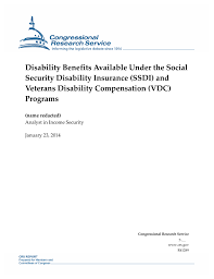 Disability Benefits Available Under The Social Security