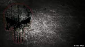 the punisher patriotic skull hd