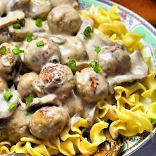 easy meatball stroganoff frozen