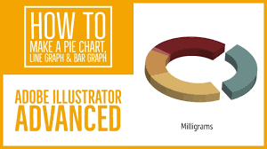 How To Make A Pie Chart Line Graph Bar Graph Illustrator Advanced Training 41 53