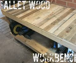 Melissa & doug wooden project workbench. Pallet Wood Workbench 6 Steps With Pictures Instructables