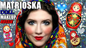 maquiagem matrioska russian doll makeup