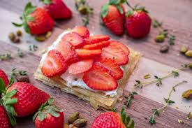 Filo pastry (phyllo dough) is notoriously difficult to make at home, with only the very best cooks attempting to make their own and the rest simply buying a ready made version. Strawberry Tart Phyllo Dough Desserts Couple In The Kitchen