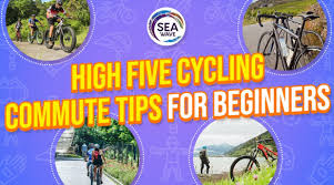 high five cycling commute tips for