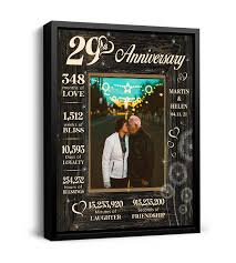 29th wedding anniversary gift ihrm or ke