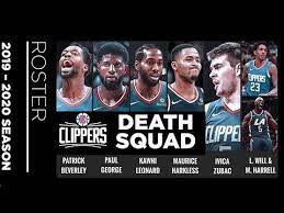 new l a clippers squad roster