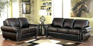 marvellous living room brown leather