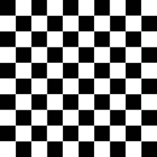 black and white seamless check pattern