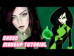 shego kim possible cosplay makeup