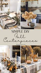 simple diy fall centerpiece ideas the