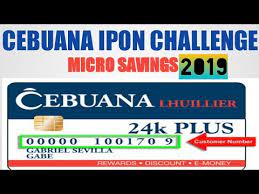 Here are the major bills payment centers in the philippines and the credit card payments they accept: Ipon Challenge Cebuana Micro Savings Youtube