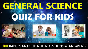 65 science quiz questions for kids with