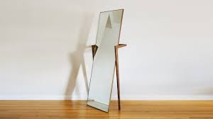 free standing mirror woodworking