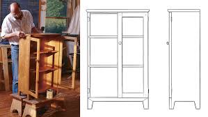 build a bookcase with doors