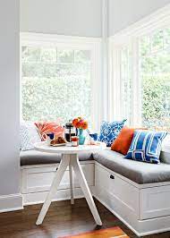 Banquette Bench With Storage