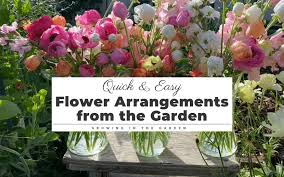 Easy Garden Flower Arrangements