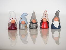 miniature gnomes ceramic gnome
