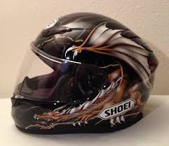 Shoei Gold Dragon Full Face Helmet Full Face Motorcycle