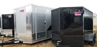 custom design 7x14 enclosed trailer