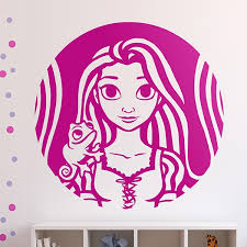 Kids Wall Sticker Tangled Princess