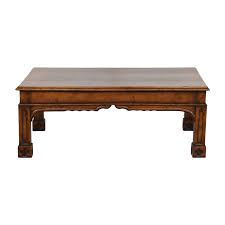 74 Off Vintage Carved Coffee Table