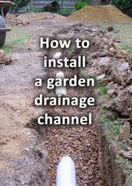 Garden Drainage Problems