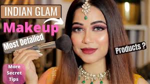 indian glam makeup step