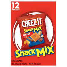 cheez it snack mix clic baked 12