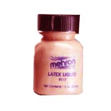 mehron liquid latex clear or milky