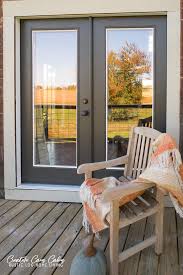 Exterior French Doors Painted In The