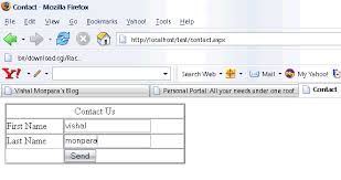 asp net form elements into string