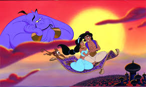 aladdin goes on a magic carpet ride