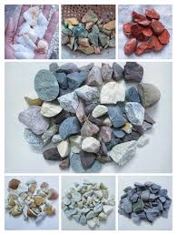 multi color mix coated gravels stone