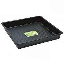 Garden Tray Black 80cm Welcome To