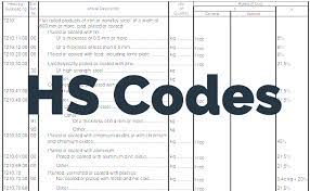 hs code for international shipping