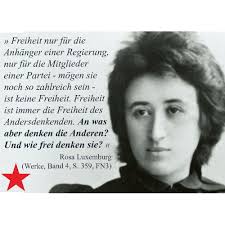 Read the biography to know all about her childhood, career, profile and timeline. Rosa Luxemburg Und Wie Frei Denken Sie Postcard Fire And Flames Music And Clothing