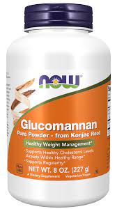 now foods glucomannan pure powder 8 oz jar