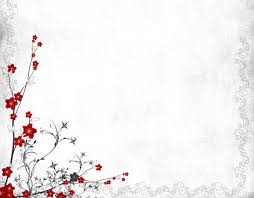 Red Grey Flowers Backgrounds Ppt Backgrounds Templates