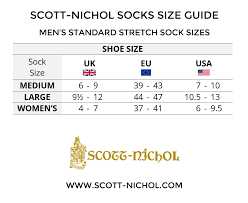 Scott Nichol Size Guide Scott Nichol Com