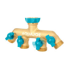 Aqua Joe 4 Way Garden Hose Splitter Aj