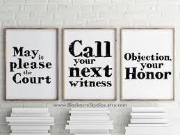 Courtroom Quotes Print Set - Gift Pack - Trial Lawyer Gifts - Home ... via Relatably.com