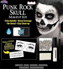 punk rock skull makeup kit fruugo de
