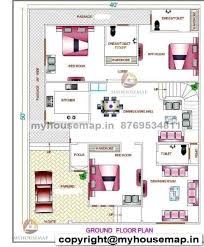 50 Ft House Plan 3 Bhk With Car Parking