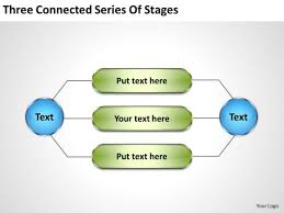Business Activity Diagram Series Of Stages Powerpoint