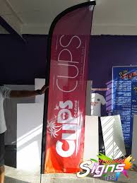 feather banners flags trinidad