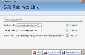 destination url of a redirect link